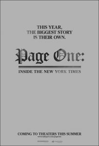 Page One: Inside the New York Times (2011)