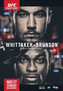 UFC Fight Night 101: Whittaker vs. Brunson (2016)