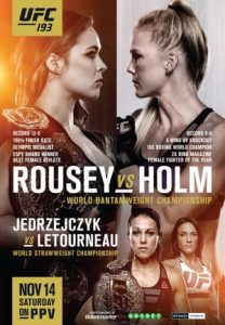 UFC 193: Rousey vs. Holm (2015)